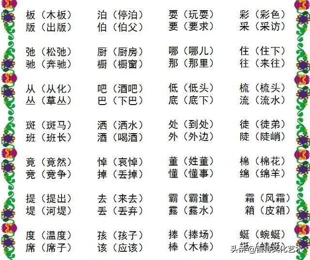 「秘书长读书」双胞胎汉字