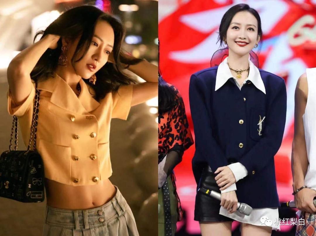 王鸥复古香奈儿,行走的种草机衣服