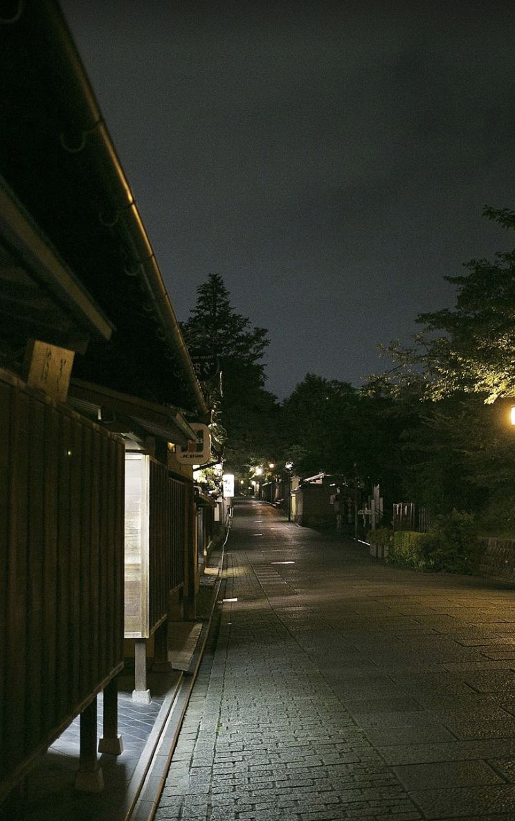 游玩京都的感慨,夜游京都日本庭园