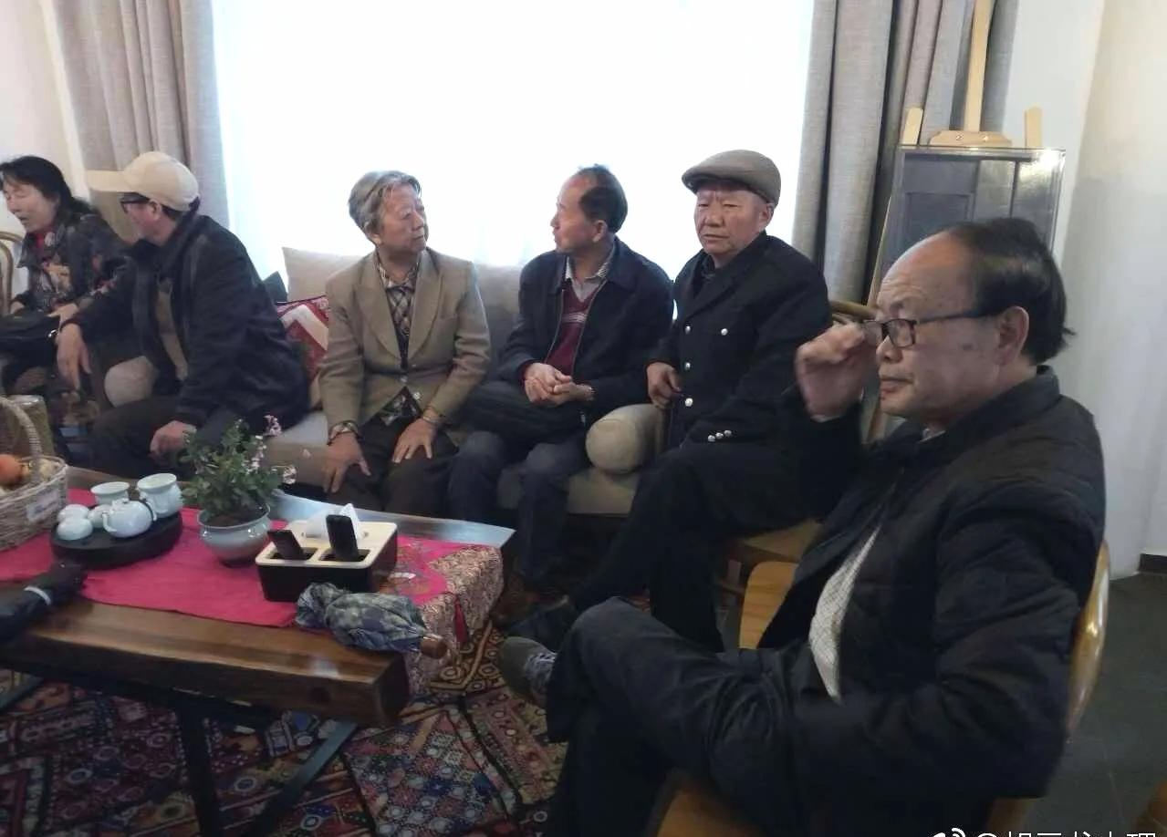 清明后母校一个班级古稀同学的聚会