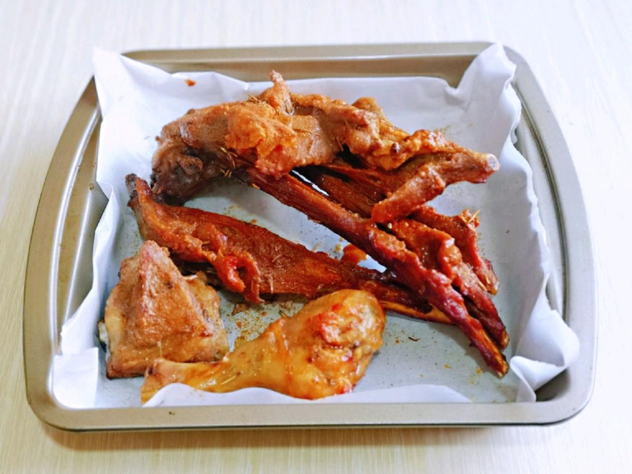 家用烤箱版奥尔良风味烤羊排,奥尔良腌料腌制羊排空气炸锅烤