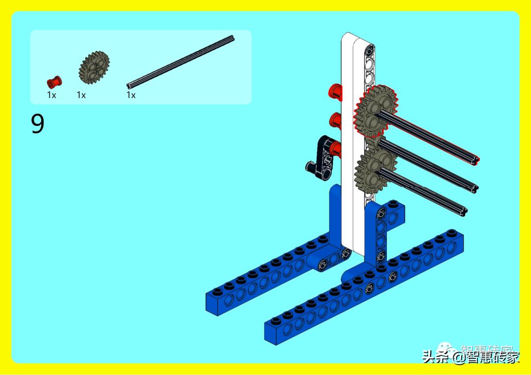 全国青少年机器人技术等级考试（一级）：烤肉架