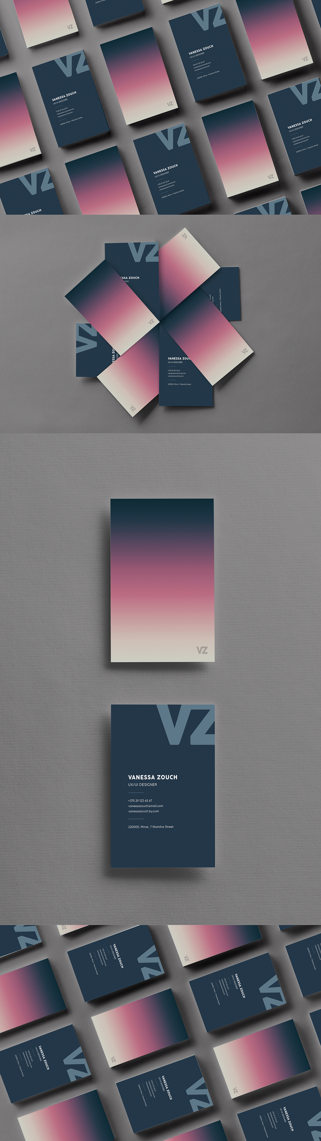 艺术涂料名片设计,设计师简约高端名片设计