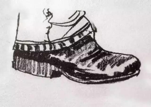 创意鞋子绘画作品,干货画画教程图片