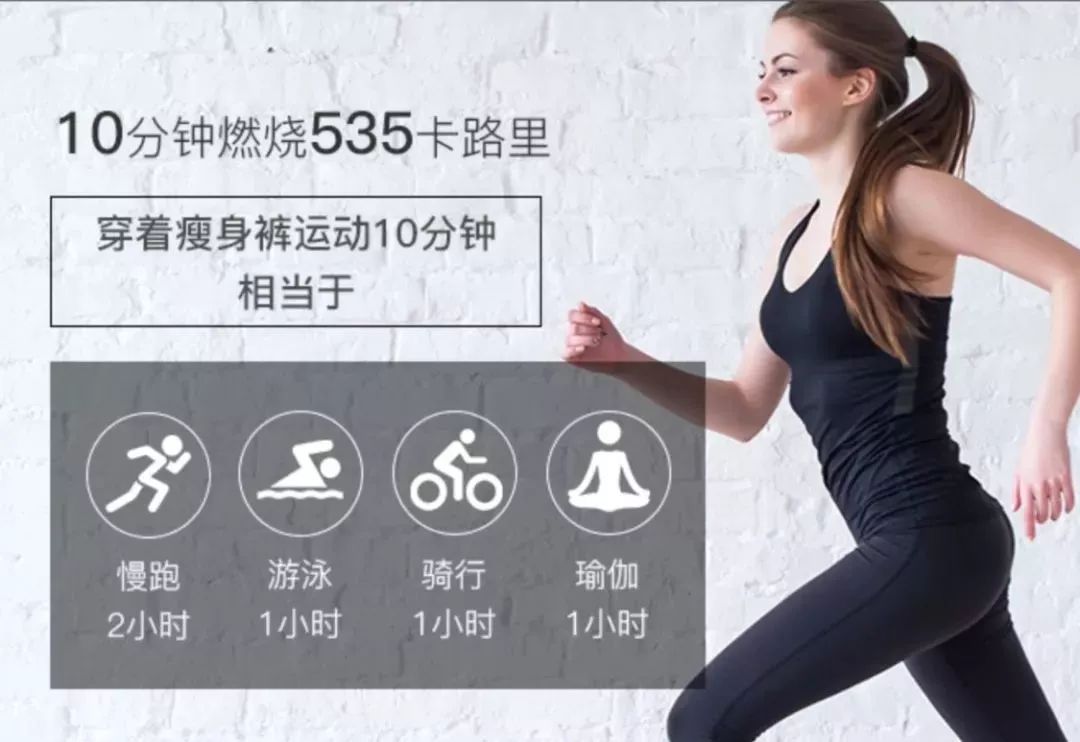 燃脂暴瘦裤,光速瘦腿燃脂小猪裤