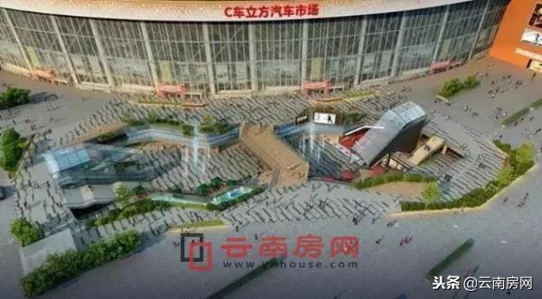 云南最大的购物中心,世纪金源购物中心和七彩云南