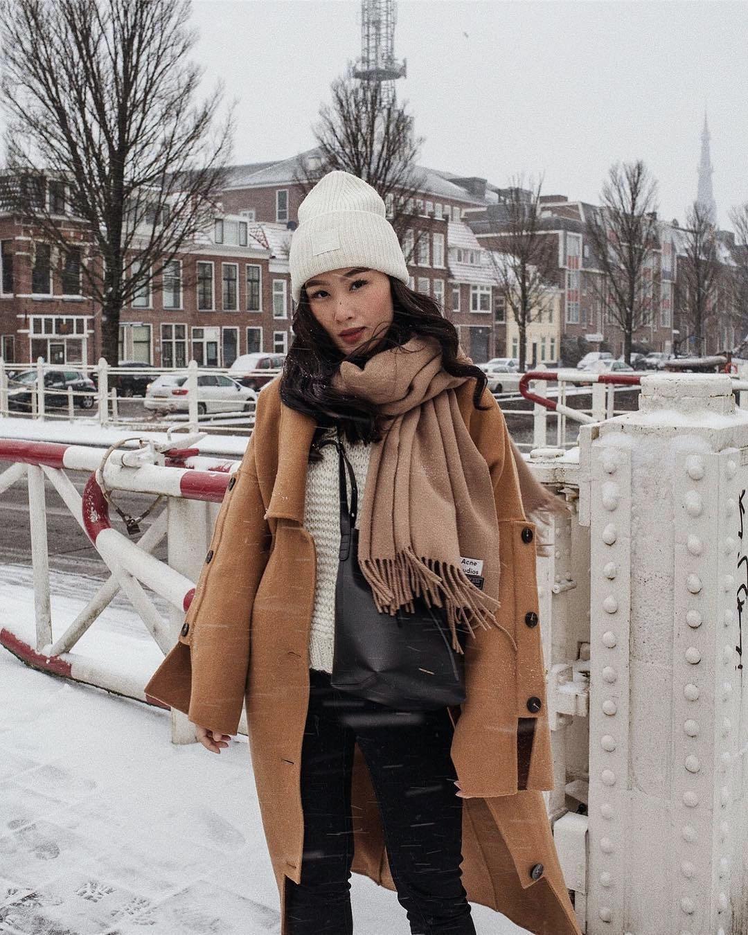 围巾怎么系更时髦,围巾怎么戴好看又好穿