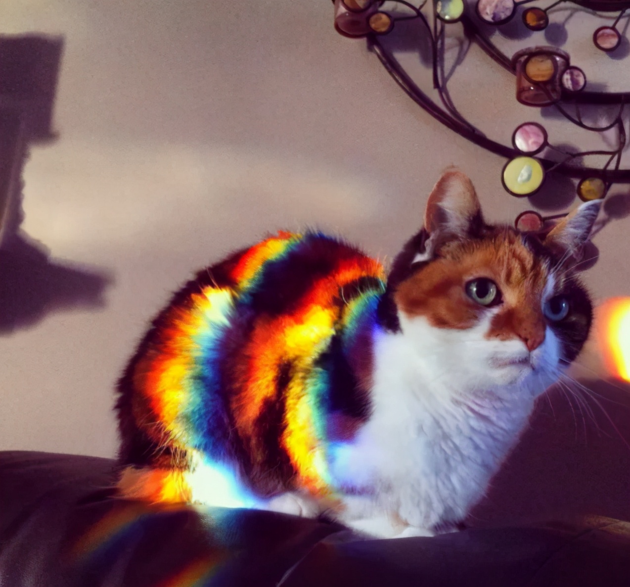 全球罕见足球猫冲上热搜，网友：指定染色！结果......哈哈哈哈