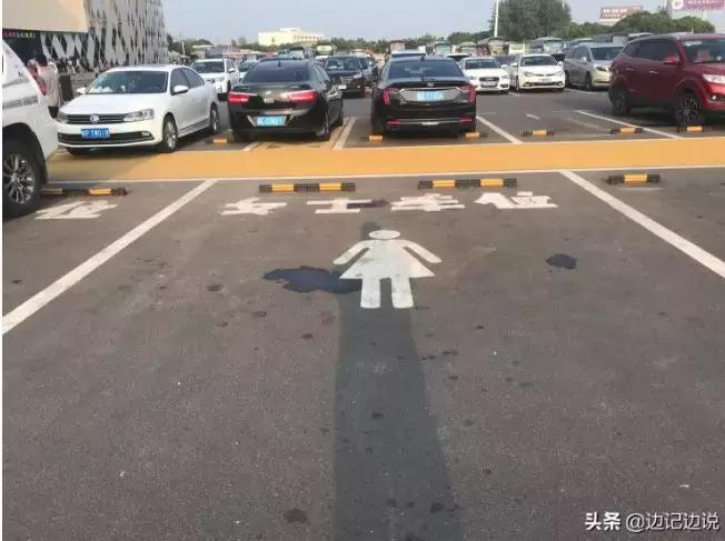 无锡梅村服务区女士停车位,高速服务区女司机专用停车位