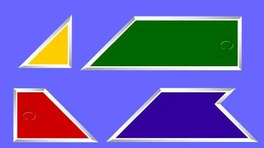 玩转四巧板手抄报,四巧板制作