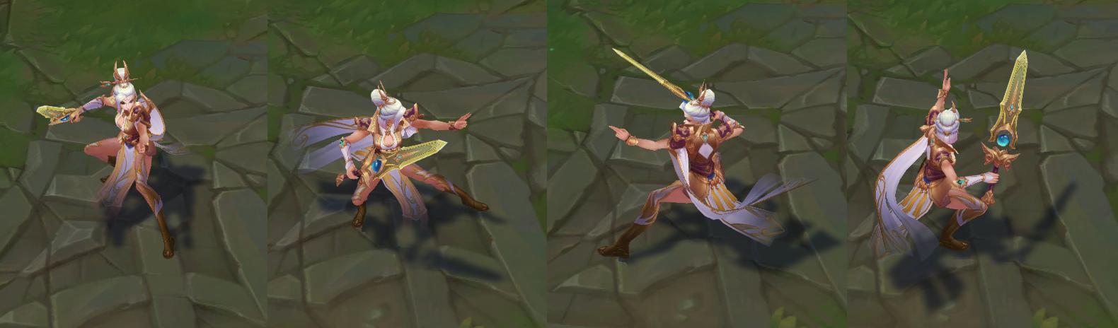 英雄联盟新皮肤静雪之月,新御剑皮肤英雄联盟