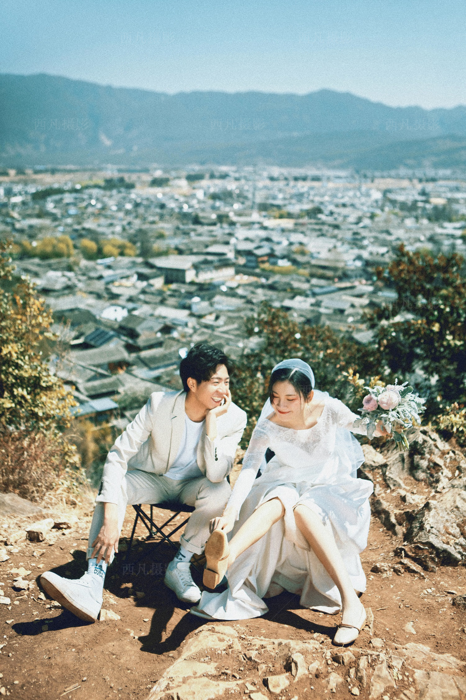 不同体型选婚纱的技巧和方法,肤色婚纱和发黄婚纱