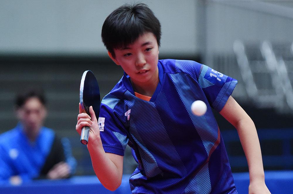 伊藤美诚15岁小将照片,14岁平野美宇伊藤美诚