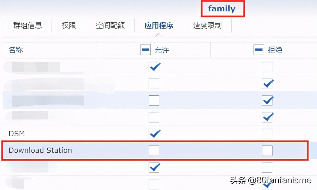 群晖nas共享文件权限设置,群晖nas用户与群组的解释