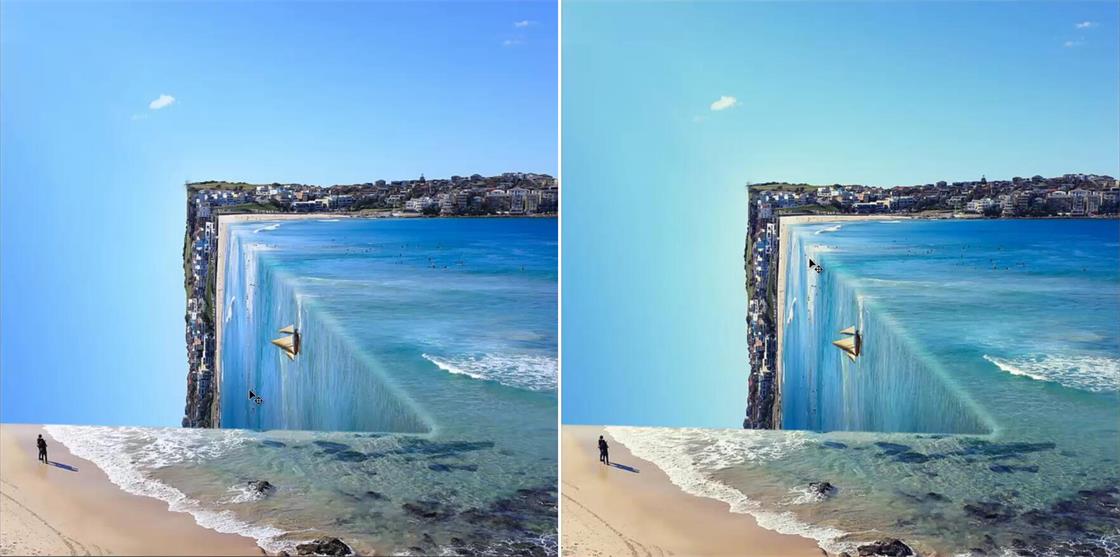 学合成,ps中一个圆怎么做成立体的效果