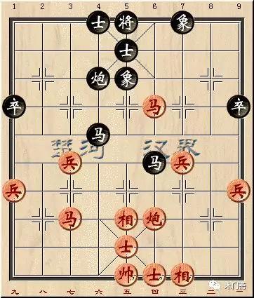 象棋中的卧槽马是什么意思,象棋卧槽马的位置图