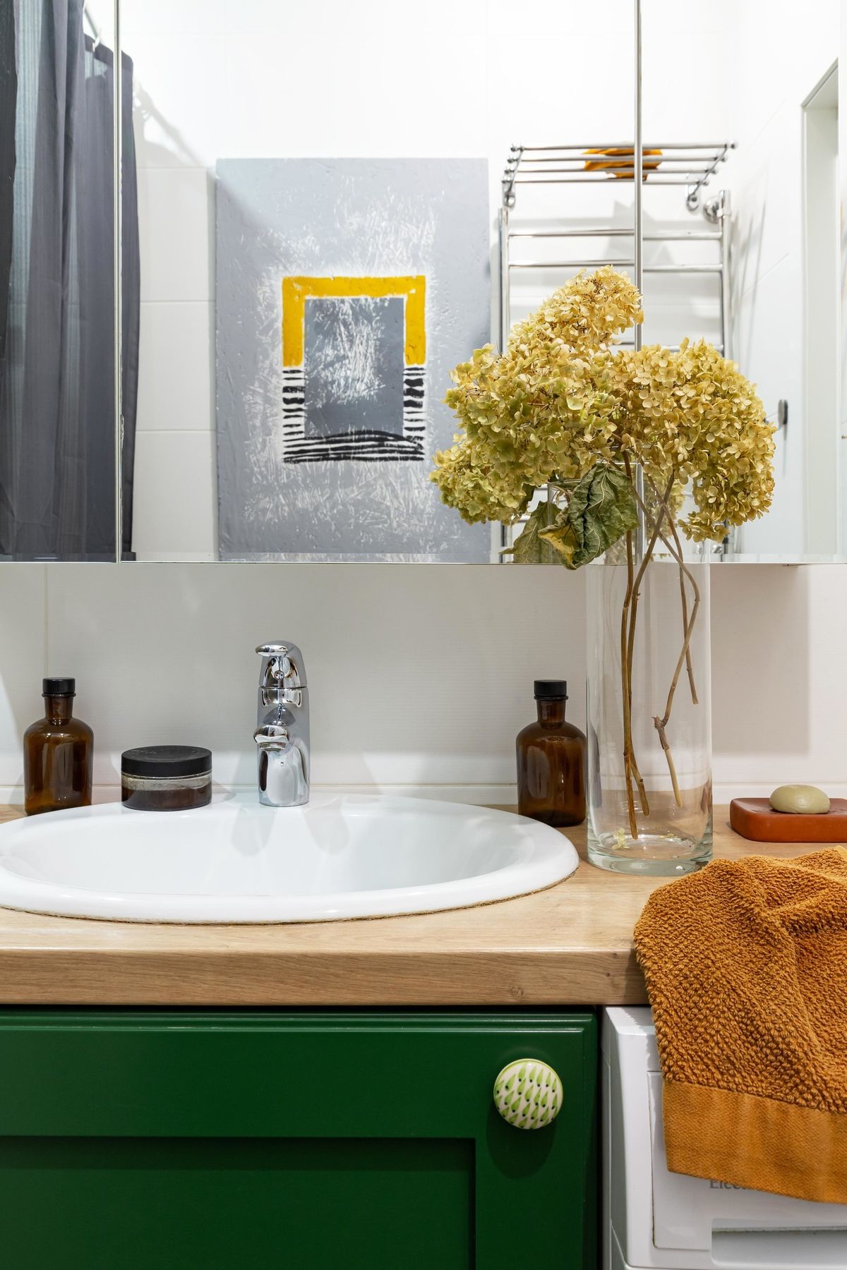 65平两室小户型装修原木,木色和绿色系小户型家装