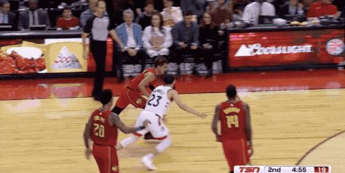 特雷杨的运球,特雷杨的控球