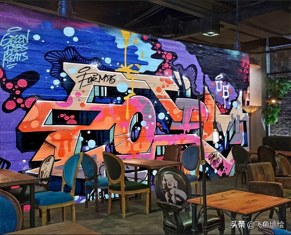 墙绘可以运用到多少场景,墙绘都在哪里画