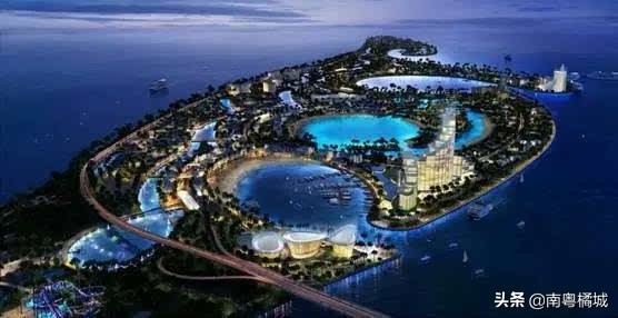中国南海在建新人工岛,不是恒大的海花岛,占海总面积约6889.8亩