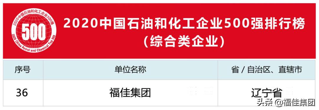 福佳集团世界500强排第几,福佳集团乙烯