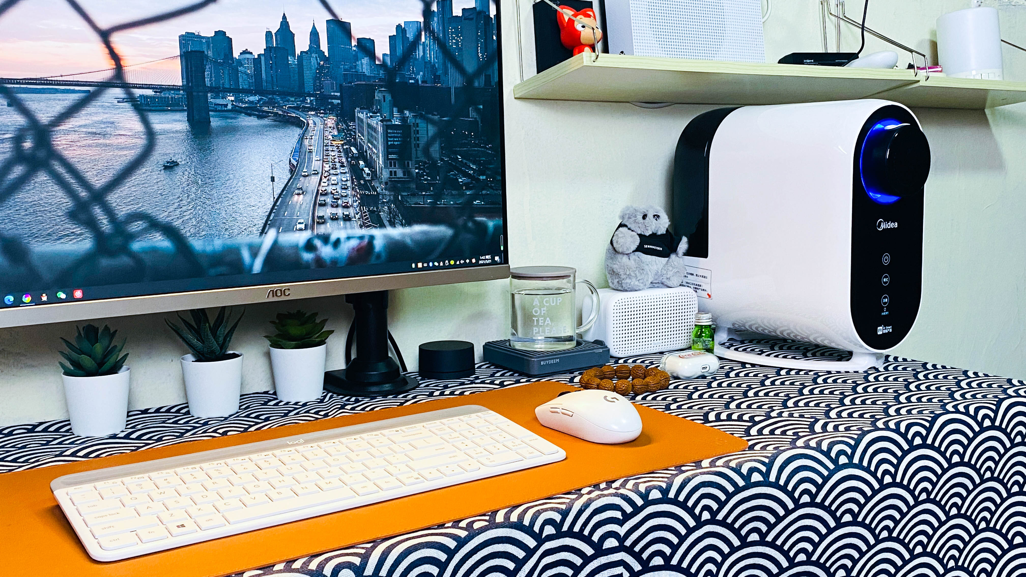 你的健康由我负责,美的智能加湿器无雾款