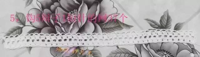 郁金香钩针连衣裙图案图解,钩针编织女士连衣裙视频图解过程