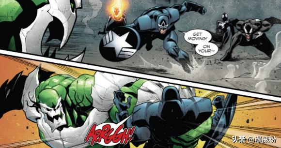 蜘蛛侠和美国队长还有毒液战斗,美国队长和蜘蛛侠毒液