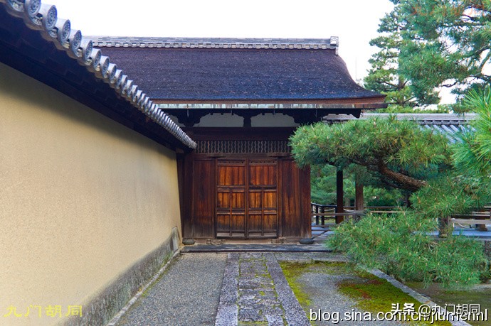 京都大德寺的庭院,织田信长墓地图片大全