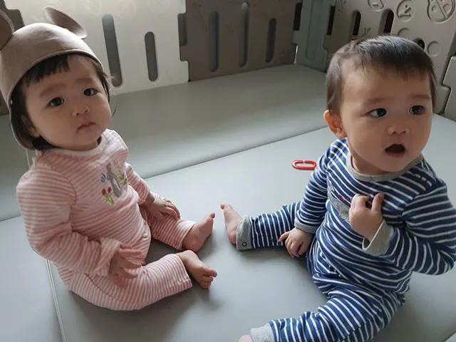 韩国有双胞胎孩子的明星,韩星双胞胎