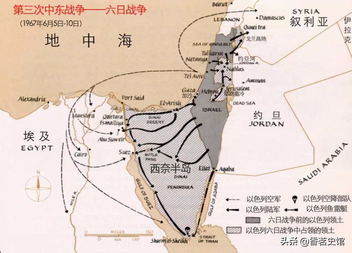 巴以冲突再起，双方的矛盾根源是什么？五次中东战争又在打什么？