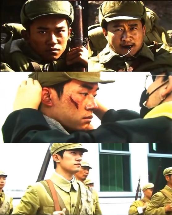 易烊千玺长津湖受伤不能跳舞了吗,易烊千玺长津湖受伤脸部特写