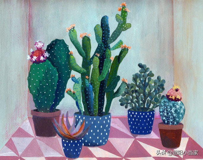 笔触丝滑的装饰画,仙气飘飘的小装饰画