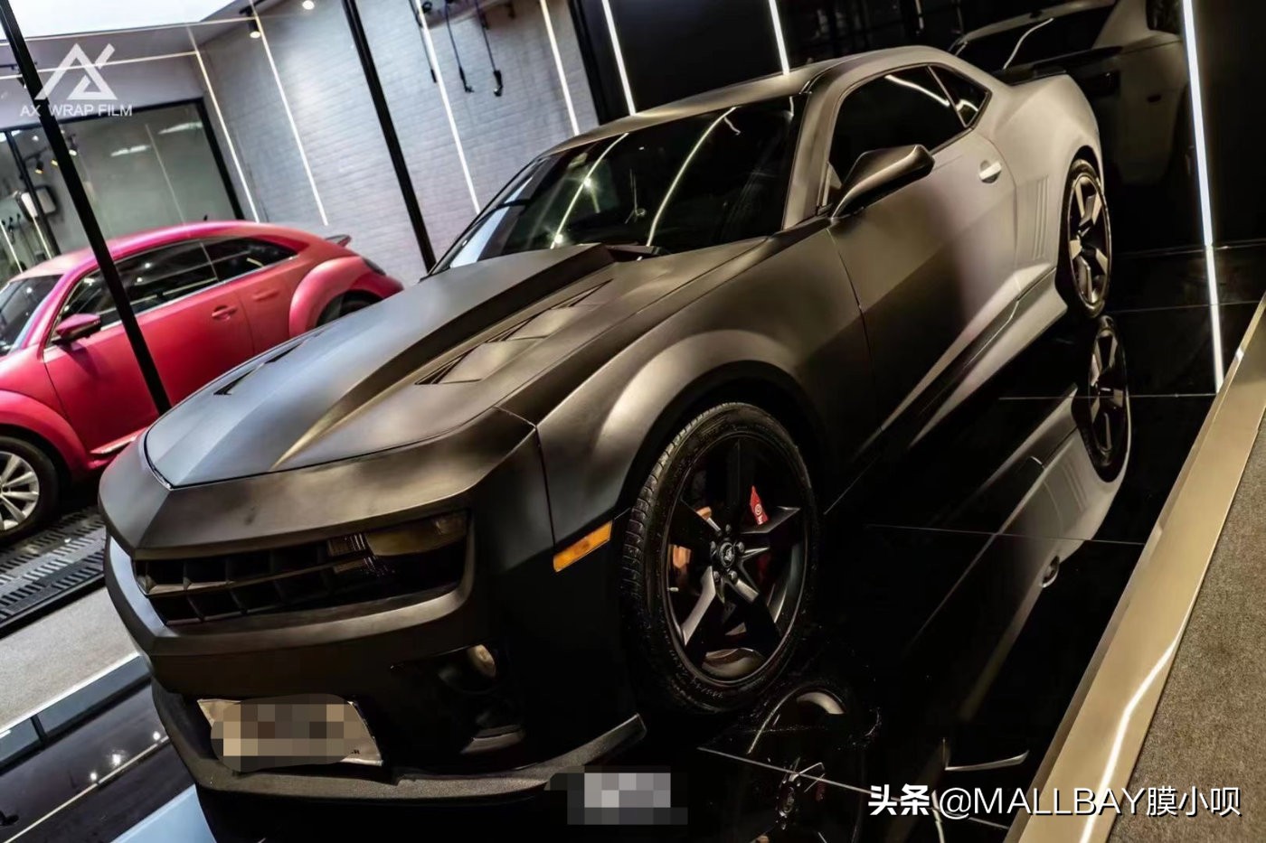 改色科迈罗,科迈罗改色变黑