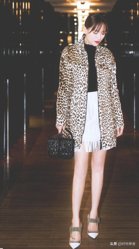 陈乔恩穿的水钻平底鞋,陈乔恩穿香奈儿鞋