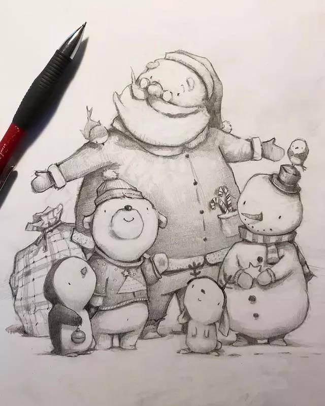 有趣的铅笔拓印画,特别有创意的铅笔