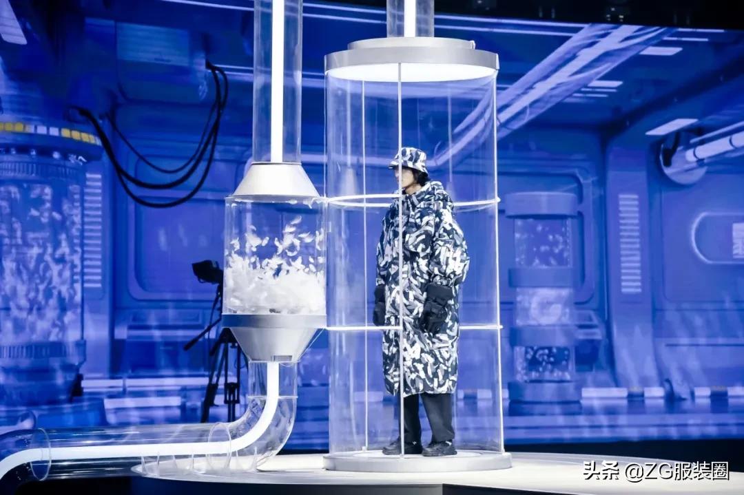 羽绒服gxg中长,羽绒服时尚潮流高级感