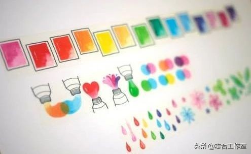 烧钱水粉画,水彩颜料省钱