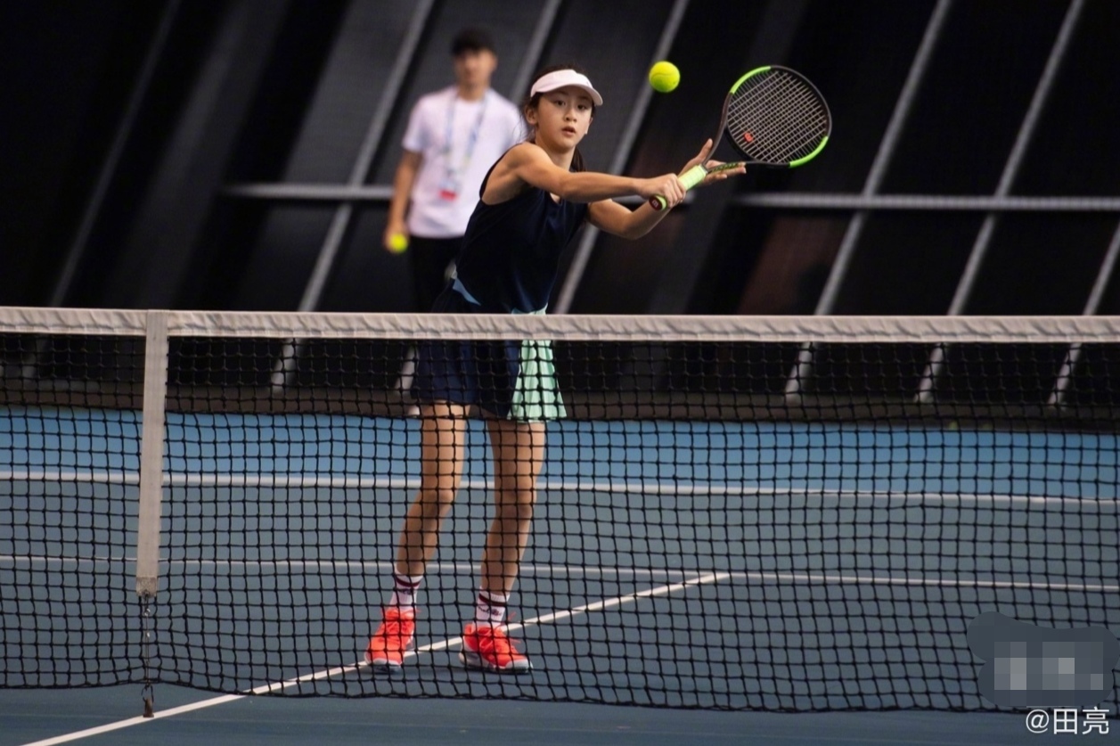 森碟小时候田亮,13岁森碟长得越来越像田亮