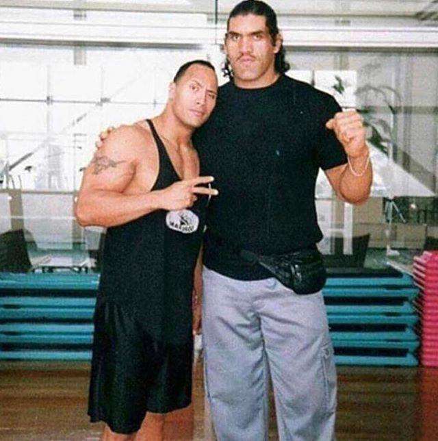 wwe巨人卡里最萌身高差,印度巨人卡里