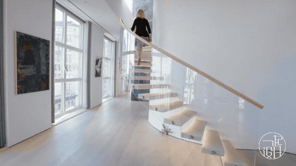 这个顶层复式，这样的北欧风，太美了