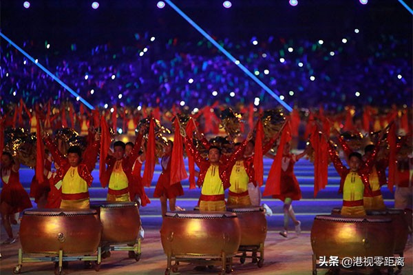山西二青会开幕式风火流星,二青会开幕式中的山西元素