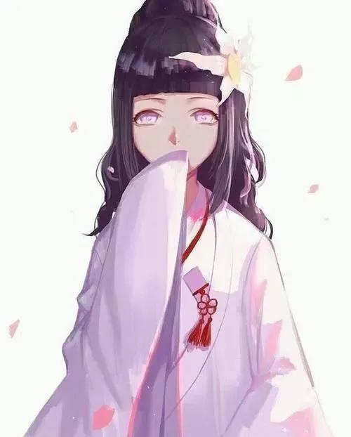 火影忍者日向雏田霸气图片,火影忍者中日向雏田的图片