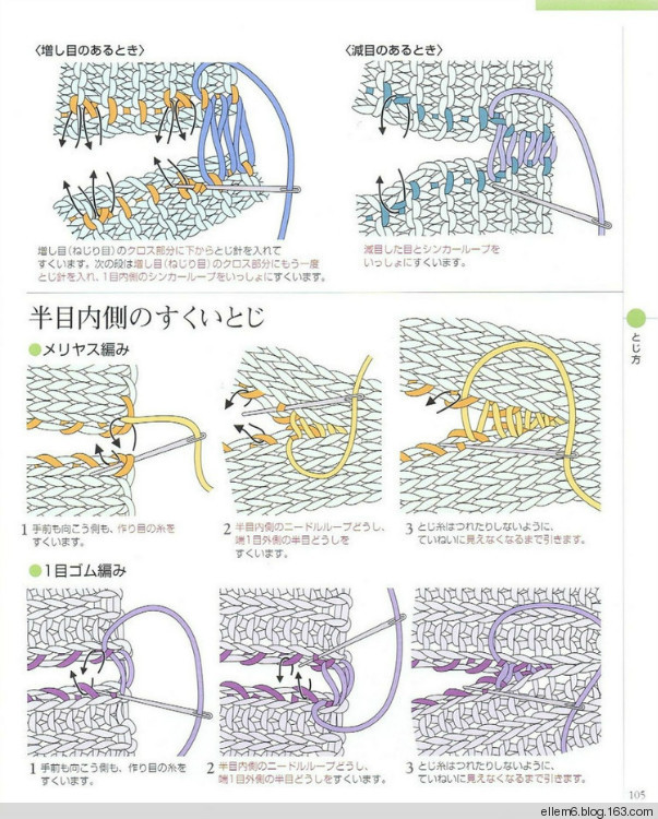 缝针收针法最后一针,明针缝合针法教程