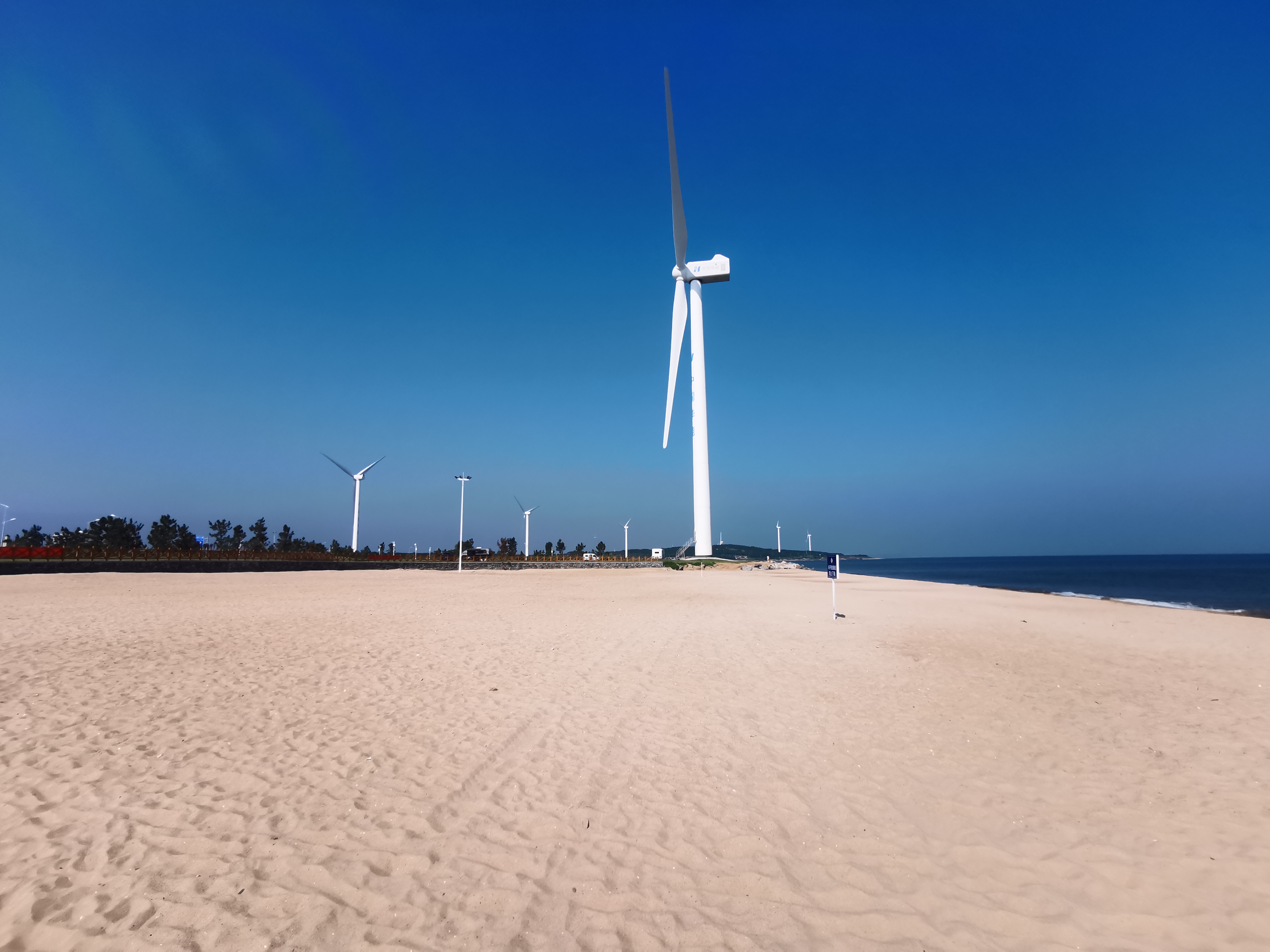 威海哪里沙滩细,威海银沙海滩