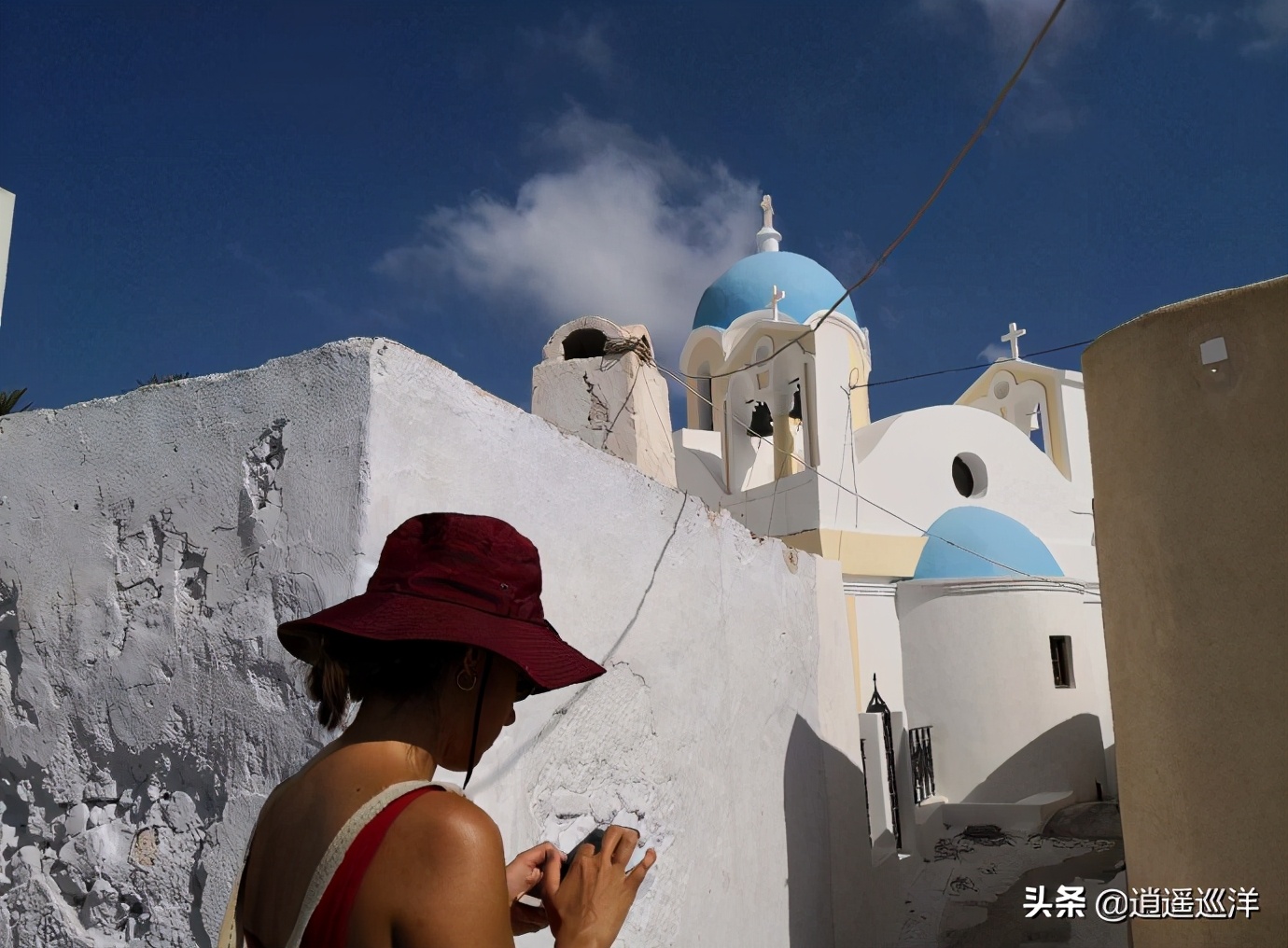 希腊圣托里尼自驾游,希腊旅游胜地圣托里尼