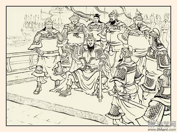 水浒全传39征南擒方腊连环画,三国故事大全文字版