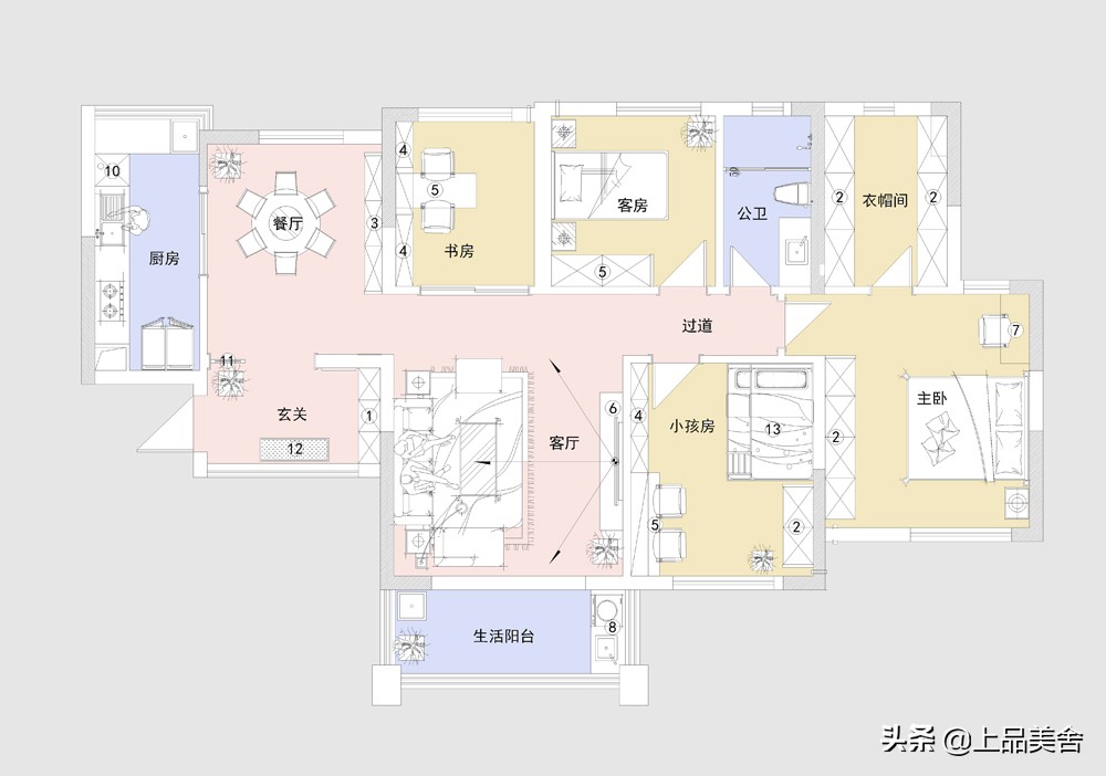 中式风格挂画客厅现代简约高档,2020最火的客厅挂画中式风格