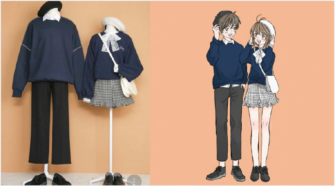 小樱小狼同款,小樱小狼情侣名