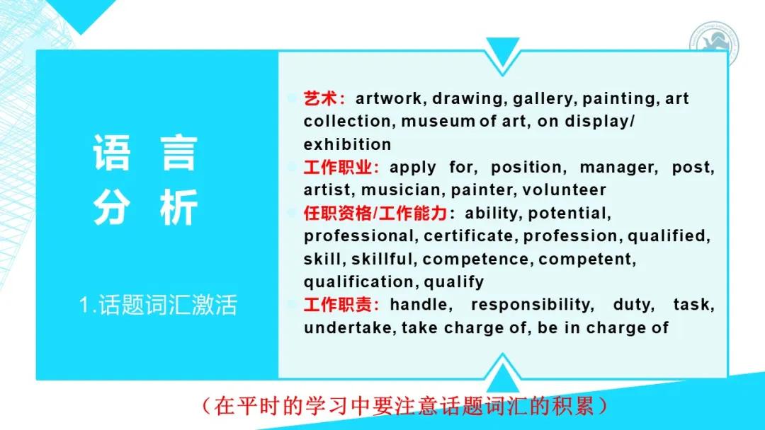 高考英语书面表达的高级表达方式,2020高考英语全国1卷完形解析